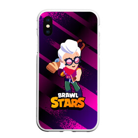 Чехол для iPhone XS Max матовый с принтом Белль Belle Brawl Stars в Курске, Силикон | Область печати: задняя сторона чехла, без боковых панелей | bele | belle | brawl | brawl stars | brawlstars | brawl_stars | squeak | белле | белль | бель | бравл | бравлстарс | писк | сквик