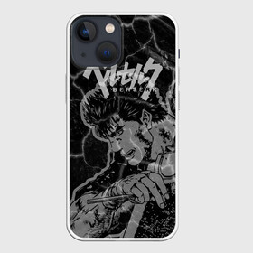 Чехол для iPhone 13 mini с принтом Berserk Rage в Курске,  |  | anime | berserk | аниме | берсерк | войн | герой | мультик | мультфильм | персонаж | рыцарь | солдат