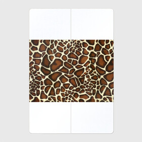 Магнитный плакат 2Х3 с принтом Жираф в Курске, Полимерный материал с магнитным слоем | 6 деталей размером 9*9 см | Тематика изображения на принте: giraffe | животное | жираф | пятна | текстура