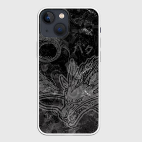 Чехол для iPhone 13 mini с принтом Haku Dragon в Курске,  |  | haku dragon | аниме.anime | герой | дракон | животные | зверь | мультик | мультфильм | персонаж | унесенные призраками | хаку