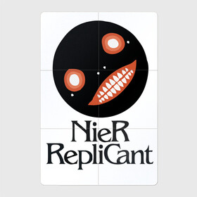 Магнитный плакат 2Х3 с принтом Emil Nier Replicant в Курске, Полимерный материал с магнитным слоем | 6 деталей размером 9*9 см | emil | nier | replicant | нир | репликант | эмиль