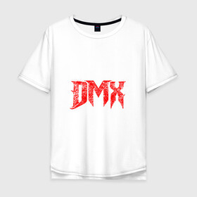 Мужская футболка хлопок Oversize с принтом Рэпер DMX | логотип logo в Курске, 100% хлопок | свободный крой, круглый ворот, “спинка” длиннее передней части | dmx | hip | hip hop | hop | music | rap | бультерьер | бурбуль | дмикс | дог | питбули | питбуль | реп | ротвейлер | рэп | собаки | хип хоп | черно белая фотография