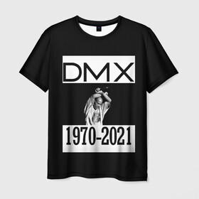 Мужская футболка 3D с принтом DMX 1970-2021 в Курске, 100% полиэфир | прямой крой, круглый вырез горловины, длина до линии бедер | 1970 | 2021 | 50 | cent | coast | cube | dmx | earl | east | gangsta | hardcore | hip | hop | ice | in | legend | music | pace | rap | requiescat | rip | simmons | гангстер | легенда | музыка | рип | рэп | рэпер | симмонс | хип | хоп | эрл