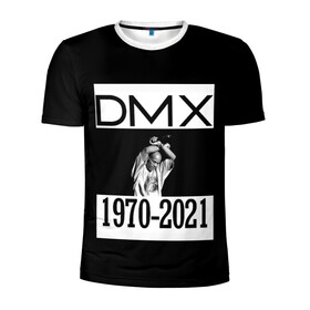 Мужская футболка 3D спортивная с принтом DMX 1970-2021 в Курске, 100% полиэстер с улучшенными характеристиками | приталенный силуэт, круглая горловина, широкие плечи, сужается к линии бедра | 1970 | 2021 | 50 | cent | coast | cube | dmx | earl | east | gangsta | hardcore | hip | hop | ice | in | legend | music | pace | rap | requiescat | rip | simmons | гангстер | легенда | музыка | рип | рэп | рэпер | симмонс | хип | хоп | эрл