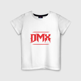 Детская футболка хлопок с принтом DMX RIP в Курске, 100% хлопок | круглый вырез горловины, полуприлегающий силуэт, длина до линии бедер | dmx | dog | earl simmons | hip hop | music | new york | rap | rapper | rip | ruff ryders | диэмикс | музыка | нью йорк | пёс | рэп | рэпер | хипхоп | эрл симмонс