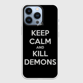 Чехол для iPhone 13 Pro с принтом Расслабься и убивай демонов в Курске,  |  | cray | davil | devile | dmc | game | games | may cry | mey crai | данте | дмц | дьявол может плакать | дьявол тоже плачет | дэвил мэй край | игра | игры | неро | спарда