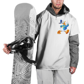 Накидка на куртку 3D с принтом Дональд Дак в Курске, 100% полиэстер |  | Тематика изображения на принте: дональд дак