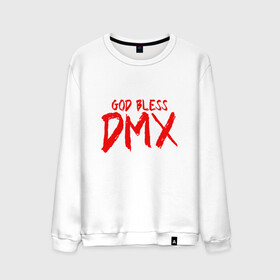 Мужской свитшот хлопок с принтом God Bless DMX в Курске, 100% хлопок |  | dmx | dog | earl simmons | hip hop | music | new york | rap | rapper | rip | ruff ryders | диэмикс | музыка | нью йорк | пёс | рэп | рэпер | хипхоп | эрл симмонс