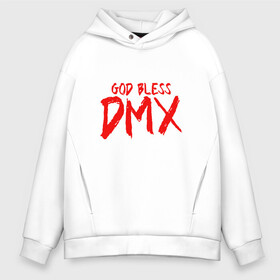 Мужское худи Oversize хлопок с принтом God Bless DMX в Курске, френч-терри — 70% хлопок, 30% полиэстер. Мягкий теплый начес внутри —100% хлопок | боковые карманы, эластичные манжеты и нижняя кромка, капюшон на магнитной кнопке | dmx | dog | earl simmons | hip hop | music | new york | rap | rapper | rip | ruff ryders | диэмикс | музыка | нью йорк | пёс | рэп | рэпер | хипхоп | эрл симмонс