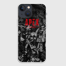 Чехол для iPhone 13 mini с принтом Apex Legends   Легенды Апекса в Курске,  |  | apex legends | game | апекс ледженс | бладхаунд | герои | гибралтар | игра | каустик | мираж | патфайндер | персонажи | рейф