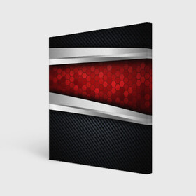 Холст квадратный с принтом 3D Красные соты металлические в Курске, 100% ПВХ |  | Тематика изображения на принте: luxury | versace | vip | абстракция | версаче | вип | паттерн | роскошь | текстуры