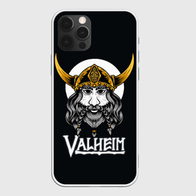 Чехол для iPhone 12 Pro с принтом Valheim Viking в Курске, силикон | область печати: задняя сторона чехла, без боковых панелей | fantasy | mmo | valheim | valve | валхейм | вальхейм | викинги | выживалка | игра | королевская битва | ммо | ролевая игра | фэнтази