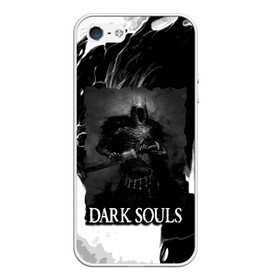 Чехол для iPhone 5/5S матовый с принтом DARKSOULS | ТЁМНЫЙ РЫЦАРЬ в Курске, Силикон | Область печати: задняя сторона чехла, без боковых панелей | Тематика изображения на принте: dark souls | darksouls | tegunvte | демоны | рыцарь | средневековье | темные души