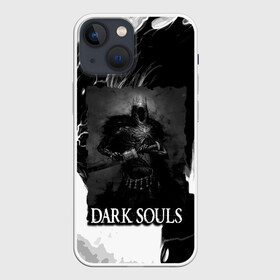 Чехол для iPhone 13 mini с принтом DARKSOULS | ТЁМНЫЙ РЫЦАРЬ в Курске,  |  | dark souls | darksouls | tegunvte | демоны | рыцарь | средневековье | темные души