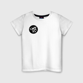 Детская футболка хлопок с принтом Nerv в Курске, 100% хлопок | круглый вырез горловины, полуприлегающий силуэт, длина до линии бедер | 01 | anime | eva 01 | evangelion | nerv | аниме | евангелион | нерв | оон