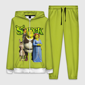 Женский костюм 3D с принтом Шрек Shrek в Курске,  |  | cartoon | fiona | shrek | болото | детям | комедия | кот в сапогах | мультик | огр | осел | персонажи мультфильмов | тролль | фиона | шрек