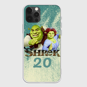 Чехол для iPhone 12 Pro Max с принтом Shrek в Курске, Силикон |  | Тематика изображения на принте: dreamworks | shrek | арт | лого | мультфильм | постер | шрек