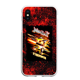 Чехол для iPhone XS Max матовый с принтом JUDAS PRIEST rock в Курске, Силикон | Область печати: задняя сторона чехла, без боковых панелей | judas priest | гленн типтон | йен хилл | роб хэлфорд | скотт трэвис | хард рок | хеви метал