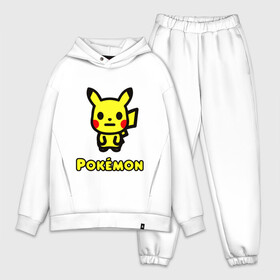 Мужской костюм хлопок OVERSIZE с принтом POKEMON   ПОКЕМОН в Курске,  |  | a bathing ape | bape | bape shark | bape sta | monkey | pikachu | pokemons | star | streetwear | бейп | горила | обезьянка | пикачу | покемоны. | стар | стритвеар | стритвир бренд | уличный стиль