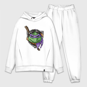 Мужской костюм хлопок OVERSIZE с принтом Донателло   Donatello в Курске,  |  | donatello | leonardo | michelangelo | ninja | pizza | raphael | turtles | воин | донателло | животные | комикс | комиксы | леонардо | микеланджело | мультфильм | мутант | мутанты | ниндзя | пицца | рафаэль | сплинтер | супергерой