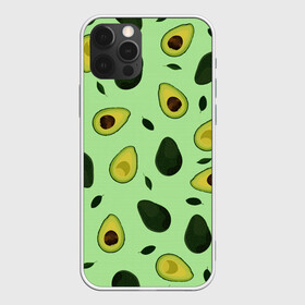 Чехол для iPhone 12 Pro Max с принтом Авокадо в Курске, Силикон |  | avocado | food | fruit | pattern | vegan | vegetarian | авокадо | веган | вегетарианство | еда | зарядка | зелёная | паттерн | правильное питание | фрукт | фрукты