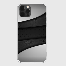Чехол для iPhone 12 Pro Max с принтом 3D luxury style silver black в Курске, Силикон |  | luxury | versace | vip | абстракция | версаче | вип | паттерн | роскошь | текстуры