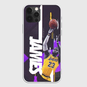 Чехол для iPhone 12 Pro Max с принтом Леброн в Курске, Силикон |  | basketball | lakers | lebron | media | nba | toplanding | баскетболл | леброн | лейкерс | лого баскетбольных клубов | лос анджелес | нба