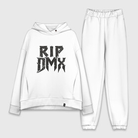 Женский костюм хлопок Oversize с принтом RIP DMX в Курске,  |  | dmx | dog | earl simmons | hip hop | music | new york | rap | rapper | rip | ruff ryders | диэмикс | музыка | нью йорк | пёс | рэп | рэпер | хипхоп | эрл симмонс