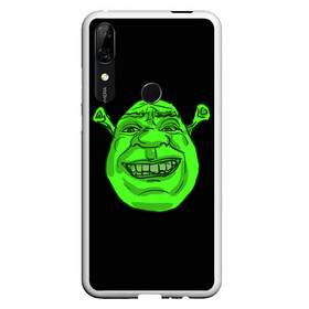 Чехол для Honor P Smart Z с принтом Shreks Face в Курске, Силикон | Область печати: задняя сторона чехла, без боковых панелей | donkey | fiona | gonna | is | life | love | me | once | roll | shrek | somebody | the | told | world | артур | в | гарольд | дракон | жизнь | кот | лорд | любовь | мем | мерлин | огр | осел | пиноккио | пряник | сапогах | фаркуад | фиона | чарм