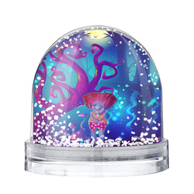 Снежный шар с принтом Волшебство троллей в Курске, Пластик | Изображение внутри шара печатается на глянцевой фотобумаге с двух сторон | волшебство | грибы | искры | лес | магия | мистика | свет | свечение | сказка | тролль