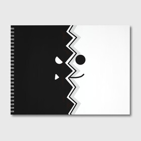 Альбом для рисования с принтом Geometry Dash | Fondo в Курске, 100% бумага
 | матовая бумага, плотность 200 мг. | Тематика изображения на принте: dash | fondo | geometry | геометри | геометридаш | даш