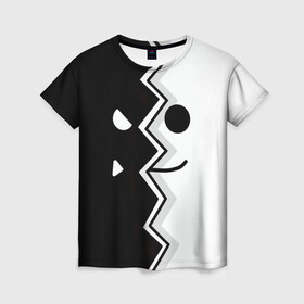 Женская футболка 3D с принтом Geometry Dash | Fondo в Курске, 100% полиэфир ( синтетическое хлопкоподобное полотно) | прямой крой, круглый вырез горловины, длина до линии бедер | dash | fondo | geometry | геометри | геометридаш | даш