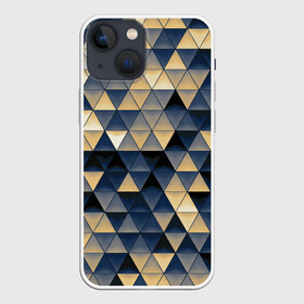 Чехол для iPhone 13 mini с принтом MOZZY в Курске,  |  | abstract | абстракция | геометрия | мозаика | треугольники