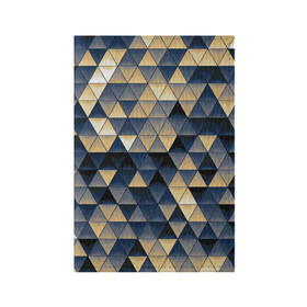 Обложка для паспорта матовая кожа с принтом MOZZY в Курске, натуральная матовая кожа | размер 19,3 х 13,7 см; прозрачные пластиковые крепления | abstract | абстракция | геометрия | мозаика | треугольники