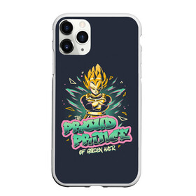 Чехол для iPhone 11 Pro матовый с принтом Гордый принц в Курске, Силикон |  | anime | dragon ball | аниме | анимэ | драгон бал | дрэгон бол | жемчуг дракона