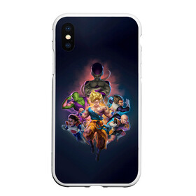 Чехол для iPhone XS Max матовый с принтом Dragon ball Team в Курске, Силикон | Область печати: задняя сторона чехла, без боковых панелей | anime | dragon ball | аниме | анимэ | драгон бал | дрэгон бол | жемчуг дракона