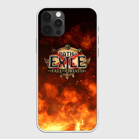 Чехол для iPhone 12 Pro Max с принтом Path of Exile Logo | Путь изгнанника Лого (Z) в Курске, Силикон |  | exile | game | path of exile | rpg | берсерк | вождь | дикарь | дуэлянт | игра | покоритель | путь изгнанника | рпг