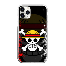 Чехол для iPhone 11 Pro Max матовый с принтом ONE PIECE / ВАН ПИС / ЧЕРЕП в Курске, Силикон |  | anime | one piece | skull | аниме | ван пис | китайские иероглифы. | манга | мультфильм | скелет | череп | японская анимация