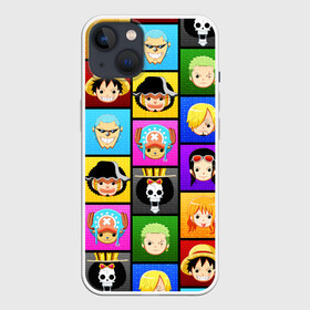 Чехол для iPhone 13 с принтом ONE PIECE   ВАН ПИС   ГЕРОИ в Курске,  |  | anime | heroes | one piece | pattern | skull | wanted | аниме | ван пис | герои | манга | мультфильм | персонажи. | розыск | скелет | узор | череп | японская анимация