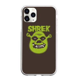 Чехол для iPhone 11 Pro Max матовый с принтом Shrek. True Ogre в Курске, Силикон |  | Тематика изображения на принте: charming | donkey | fiona | forever | gonna | is | me | once | pinocchio | roll | shrek | somebody | the | told | world | артур | в | гарольд | дракон | кот | лорд | мерлин | навсегда | огр | осел | пиноккио | пряник | сапогах | фаркуад | фиона