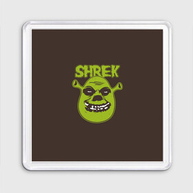 Магнит 55*55 с принтом Shrek. True Ogre в Курске, Пластик | Размер: 65*65 мм; Размер печати: 55*55 мм | charming | donkey | fiona | forever | gonna | is | me | once | pinocchio | roll | shrek | somebody | the | told | world | артур | в | гарольд | дракон | кот | лорд | мерлин | навсегда | огр | осел | пиноккио | пряник | сапогах | фаркуад | фиона