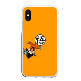 Чехол для iPhone XS Max матовый с принтом SAIYAN GOKU в Курске, Силикон | Область печати: задняя сторона чехла, без боковых панелей | anime | dragon ball | аниме | анимэ | драгон бал | дрэгон бол | жемчуг дракона