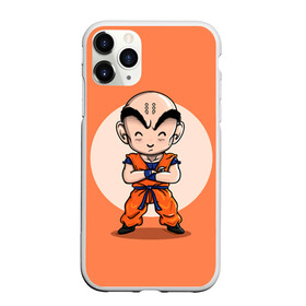 Чехол для iPhone 11 Pro матовый с принтом Куририн в Курске, Силикон |  | anime | dragon ball | аниме | анимэ | драгон бал | дрэгон бол | жемчуг дракона