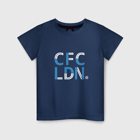Детская футболка хлопок с принтом FC Chelsea | CFC London (2021/22) в Курске, 100% хлопок | круглый вырез горловины, полуприлегающий силуэт, длина до линии бедер | Тематика изображения на принте: 0x000000123 | chelsea | stamford bridge | вернер | канте | стамфорд бридж | челси