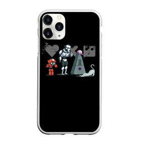 Чехол для iPhone 11 Pro матовый с принтом Любовь, Смерть & Роботы в Курске, Силикон |  | Тематика изображения на принте: cat | cats | death | logo | love | netflix | robots | анимация | кино | кот | кошка | лого | любовь | нетфликс | роботы | сериал