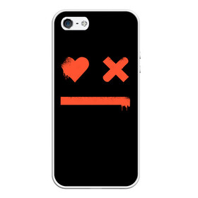 Чехол для iPhone 5/5S матовый с принтом Smile | Love Death and Robots в Курске, Силикон | Область печати: задняя сторона чехла, без боковых панелей | death | ldr | logo | love | netflix | robots | smile | анимация | кино | лого | лср | любовь | нетфликс | роботы | сериал | смайл | смайлик
