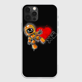 Чехол для iPhone 12 Pro Max с принтом K-VRC | Love Death and Robots в Курске, Силикон |  | death | heart | hearts | k vrc | ldr | logo | love | netflix | robots | smile | анимация | кино | лого | лср | любовь | нетфликс | роботы | сердце | сериал | смайл | смайлик