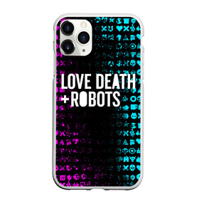 Чехол для iPhone 11 Pro матовый с принтом ЛЮБОВЬ СМЕРТЬ И РОБОТЫ в Курске, Силикон |  | death | hear | ldr | logo | love | netflix | robots | smile | анимация | кино | лого | лср | любовь | нетфликс | роботы | сердце | сериал | смайл | смайлик