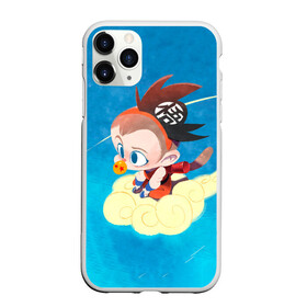 Чехол для iPhone 11 Pro матовый с принтом Baby Goku в Курске, Силикон |  | anime | dragon ball | аниме | анимэ | драгон бал | дрэгон бол | жемчуг дракона