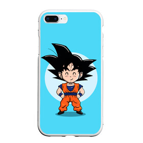 Чехол для iPhone 7Plus/8 Plus матовый с принтом Sweet Goku в Курске, Силикон | Область печати: задняя сторона чехла, без боковых панелей | anime | dragon ball | аниме | анимэ | драгон бал | дрэгон бол | жемчуг дракона